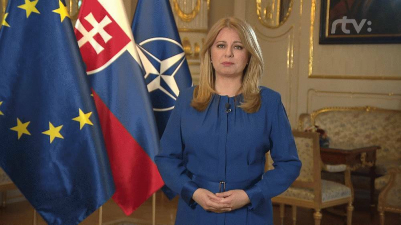 Президентката на Словакия обеща още оръжия на Украйна 