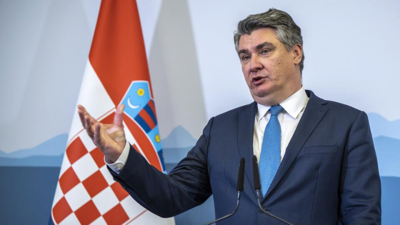 Президентът на Хърватия разпали голям скандал в НАТО 