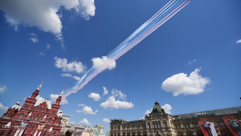 Последни приготовления в Москва преди военния парад за 9 май ВИДЕО