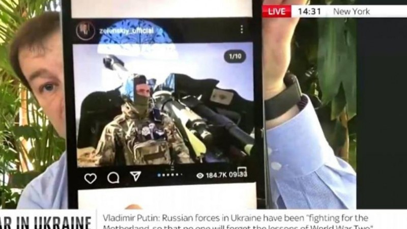 Руски дипломат показа какво е направил Зеленски на 9 май и прекъснаха интервюто по SkyNews ВИДЕО