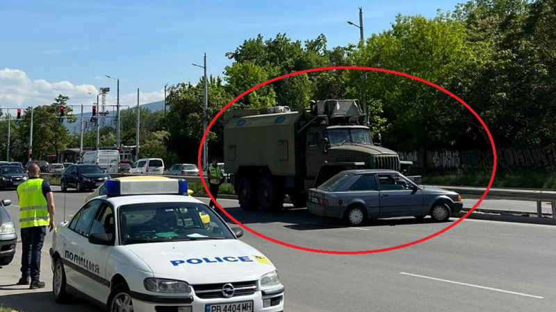 МВР с първи подробности за опасната ситуация с военна техника в Пловдив СНИМКИ