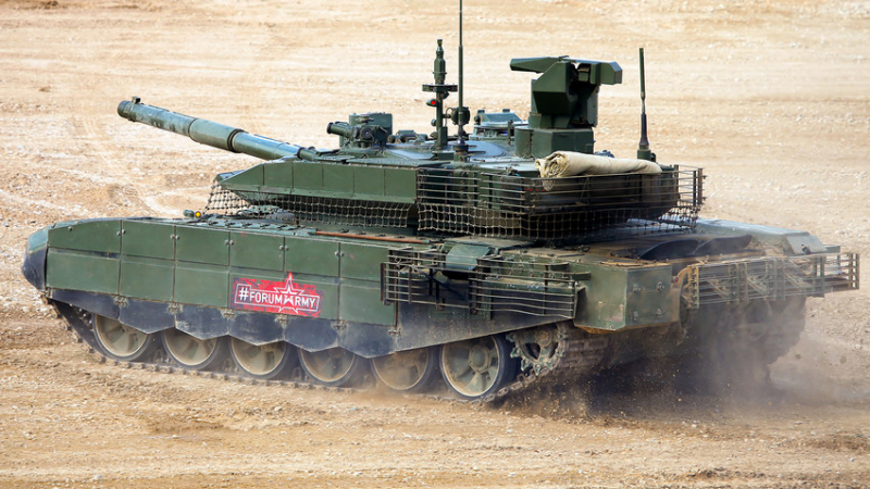 Русия изпраща още от най-модерните си танкове на фронта в Украйна ВИДЕО