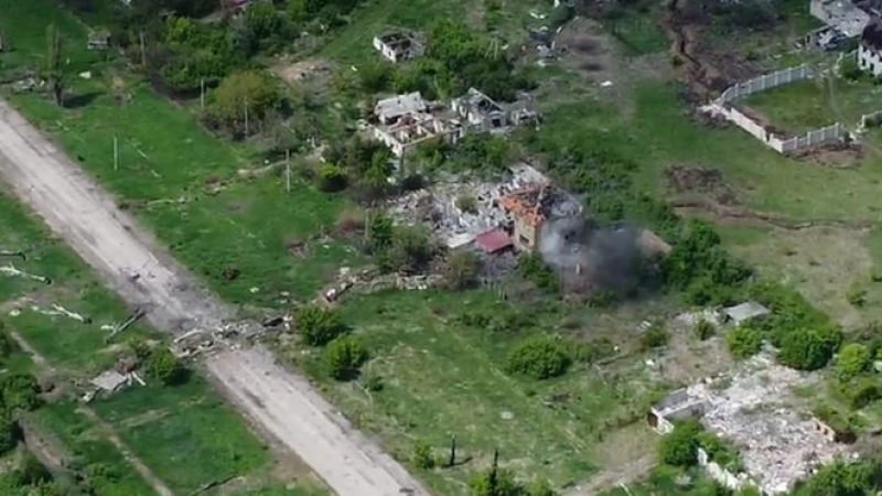 ВИДЕО от войната: Бойци на ДНР разрушиха крепост на ВСУ