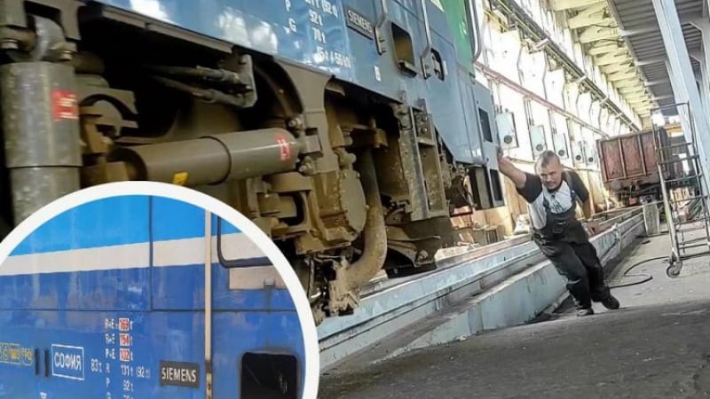 ВИДЕО за министъра-милионер: Жепейци бутат на ръка 80-тонен локомотив