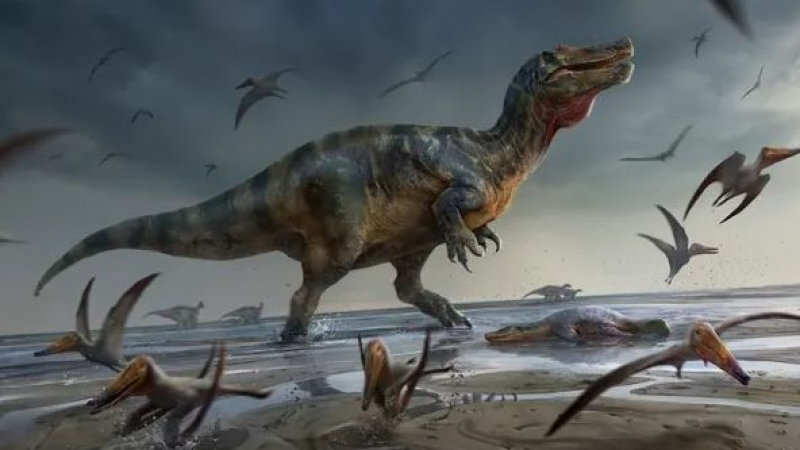 Откриха останки на най-големия динозавър, живял в Европа