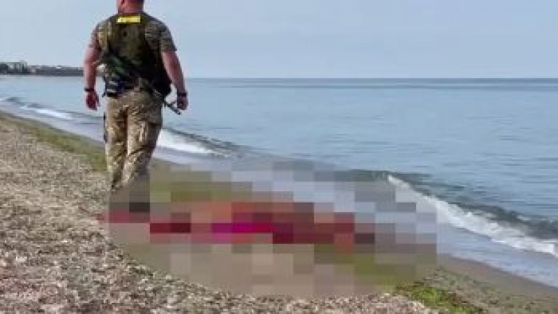 Мина гръмна и уби турист на плажа в Одеса ВИДЕО 