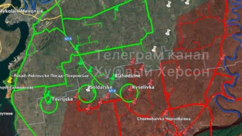 Сутрешна сводка: ВСУ премина в контранастъпление в Херсонска област, а обсадените в "Азот" украински бойци поискаха да...  ВИДЕО