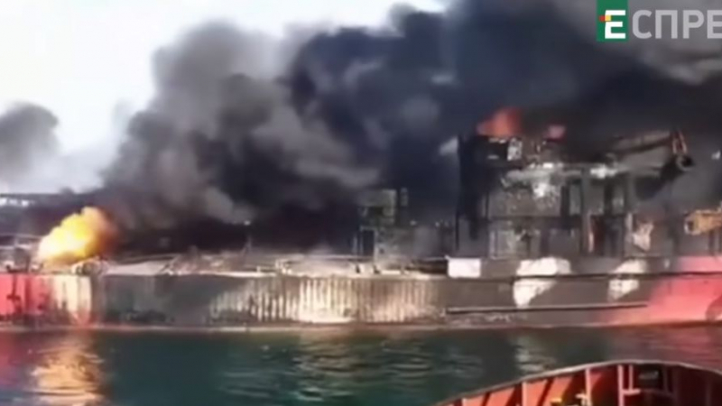 Ад в Черно море! Руска ракета е поразила танкер с 500 тона дизел