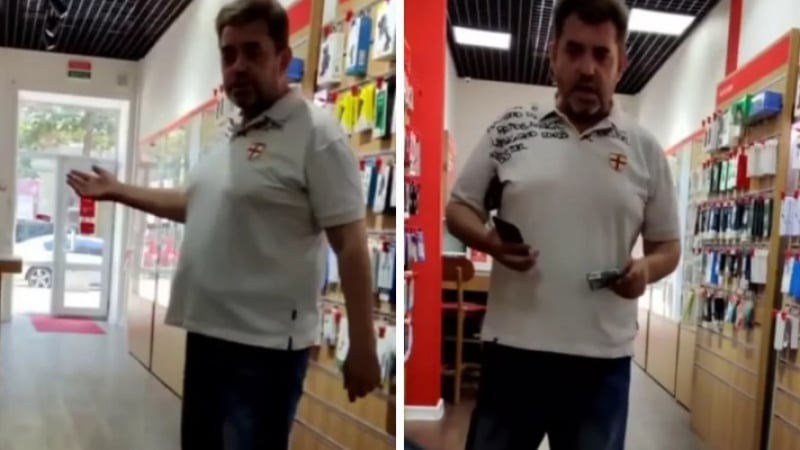 Наказан: В Одеса мъж поиска продавач да говори на руски и получи повиквателна за фронта ВИДЕО