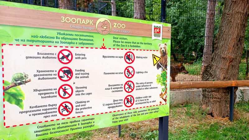 Покъртително! Посетители убиха със зрънчо красиво създание в зоопарка в Стара Загора 