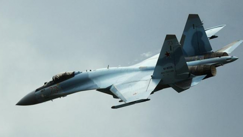 От последните минути: Украйна свали руски Су-35 край Херсон ВИДЕО