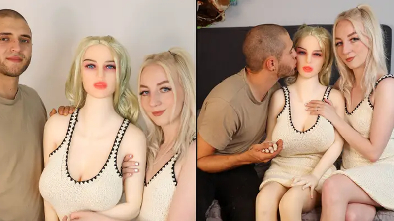 Мъж се сдоби със секс кукла копие на жена му 18+
