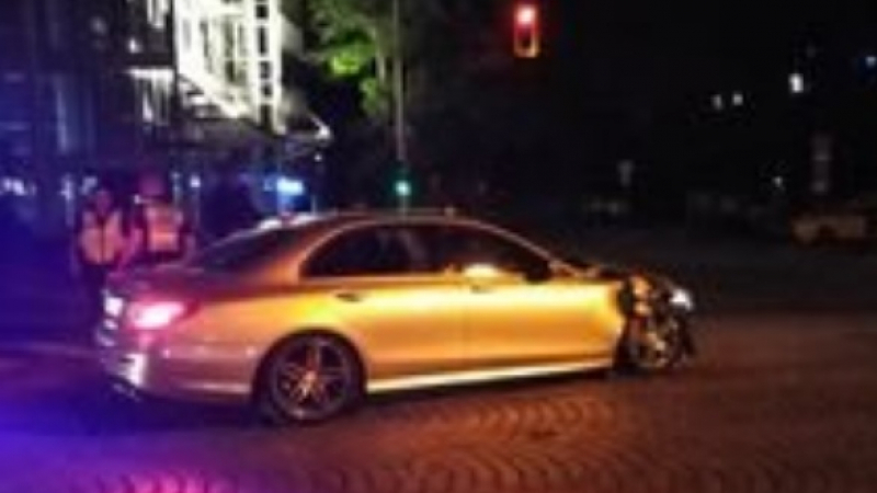 Катастрофа с 3 коли в София, единият от шофьорите в неадекватно състояние 