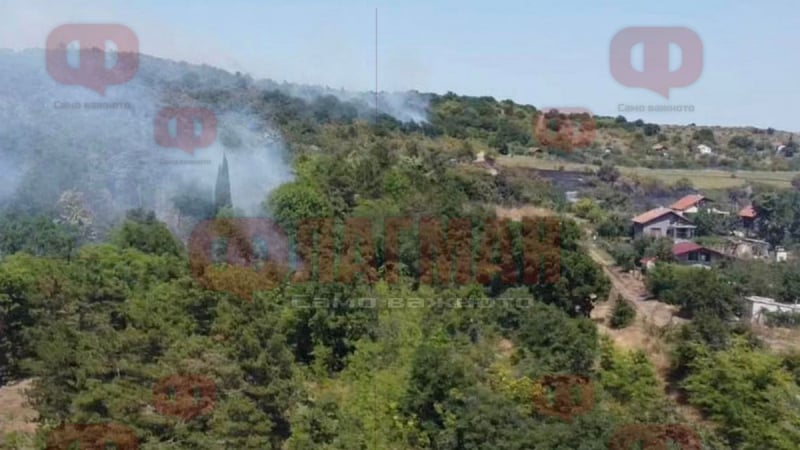 Кадри от дрон показват ужаса край Бургас ВИДЕО