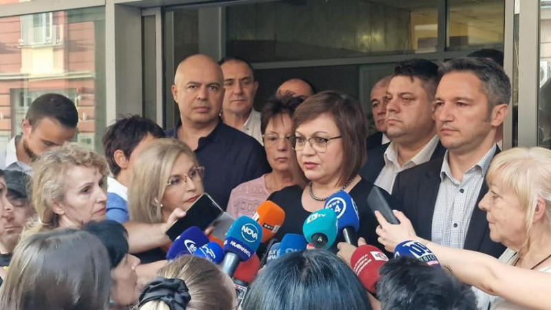 Корнелия Нинова: Внасяме за гласуване в Народното събрание управленската програма за следващите 6 месеца