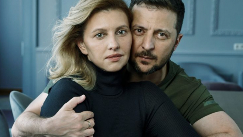 Зеленски и съпругата му позират за "Vogue", в мрежите негодуват: Хората умират, а те се снимат!