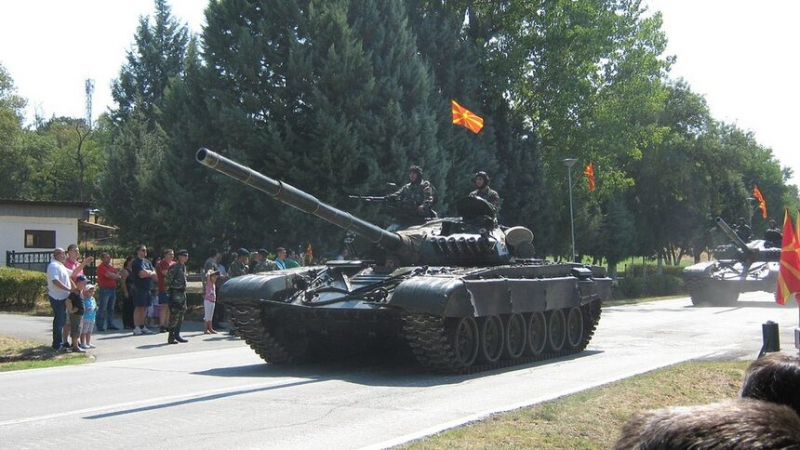Северна Македония дарява танкове T-72 на Украйна ВИДЕО