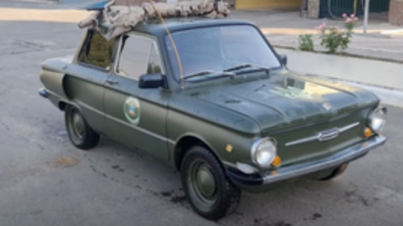 Легендарният ЗАЗ-968А се присъедини към украинската армия ВИДЕО