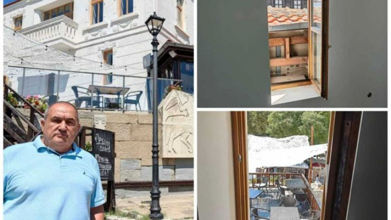 Ресторантьор зазида прозорците на паметник на културата в Созопол СНИМКИ