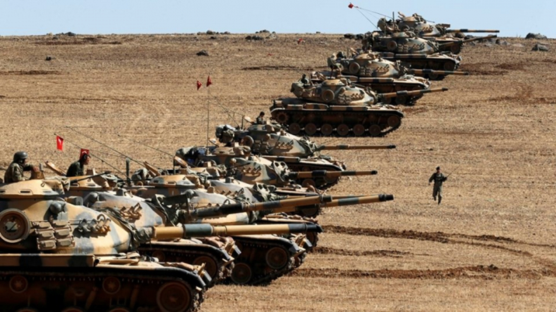 Турската армия нахлу в Сирия