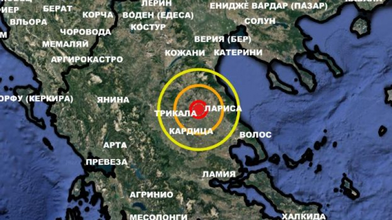 Земетресение разлюля обичан от българите гръцки район СНИМКА