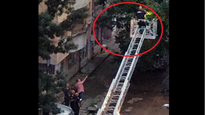 Само в БЛИЦ! Невиждано зрелище в София: Валят пари от небето, а полицаи и пожарникари ги събират ВИДЕО