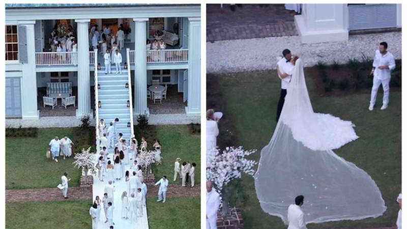 Милионерите Бен Афлек и Дженифър Лопес почерпиха като бедняци за сватбата 