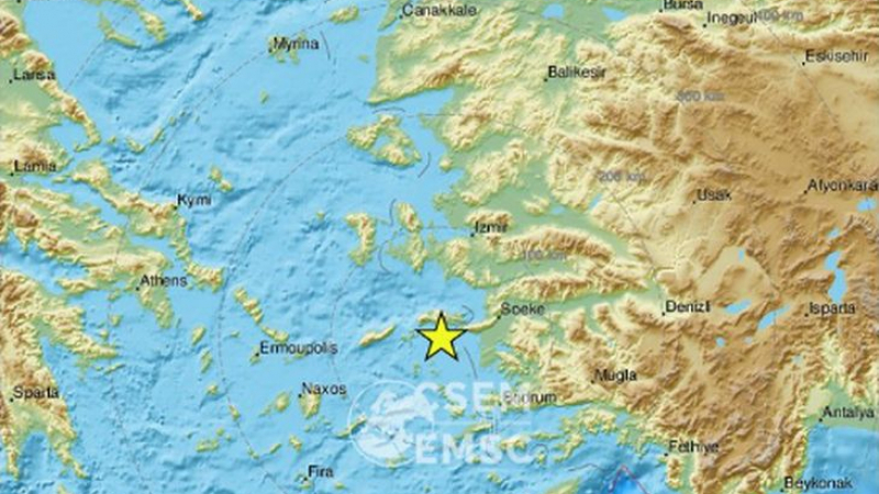 Силно земетресение в Кушадасъ и любим на българите гръцки остров, после серия от трусове