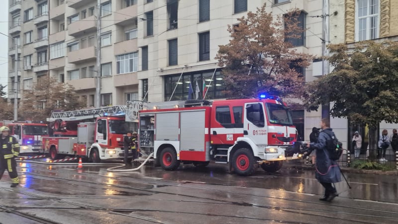 Разкриха от коя националност е чужденката, загинала в огъня в центъра на София!
