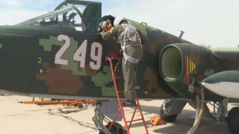 Легенда в бойната авиация е пилотът на разбилия се Су-25 СНИМКА 