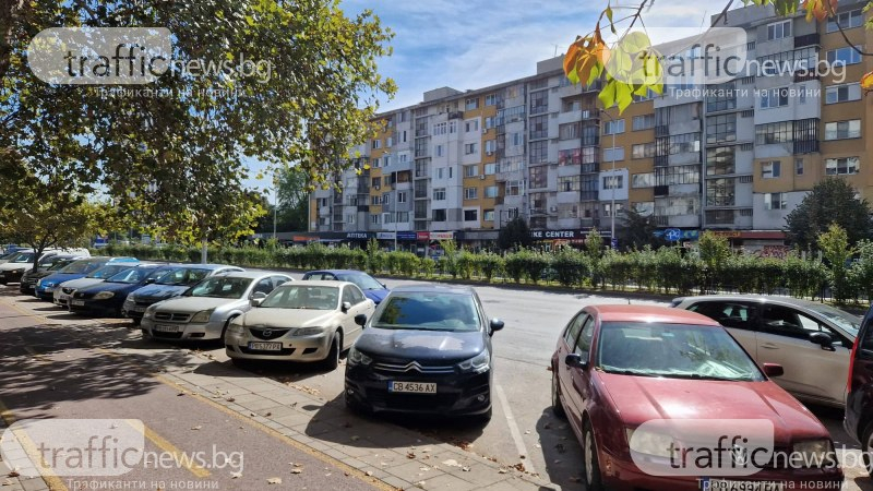 Грозна сценка: Двама мъже се сбиха за паркомясто в Пловдив 