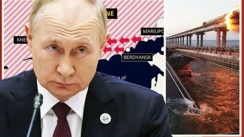 Бивш наш шеф на МВР с версия за огнения ад на Кримския мост