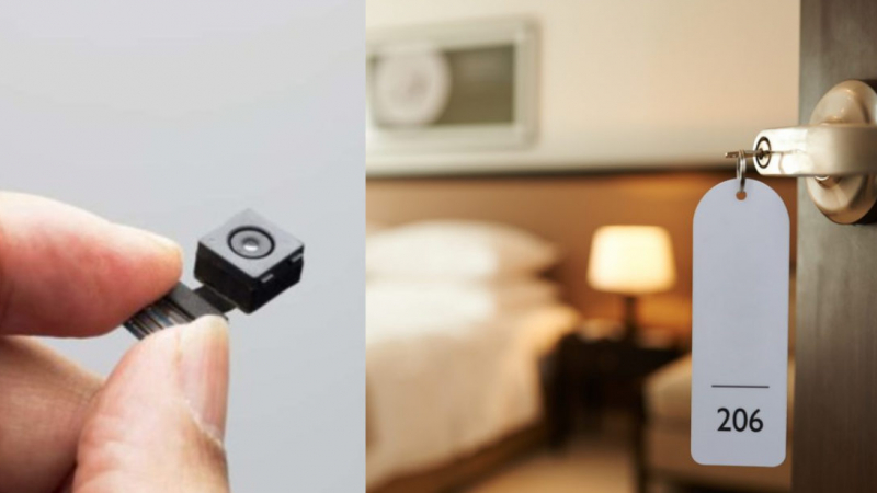 Как да откриете скритите камери в хотелските стаи?