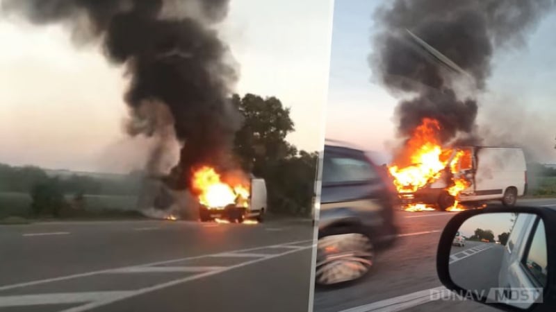 Извънредна ситуация на пътя Русе - Бяла СНИМКИ