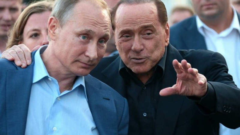 Берлускони с шокиращо признание за Путин