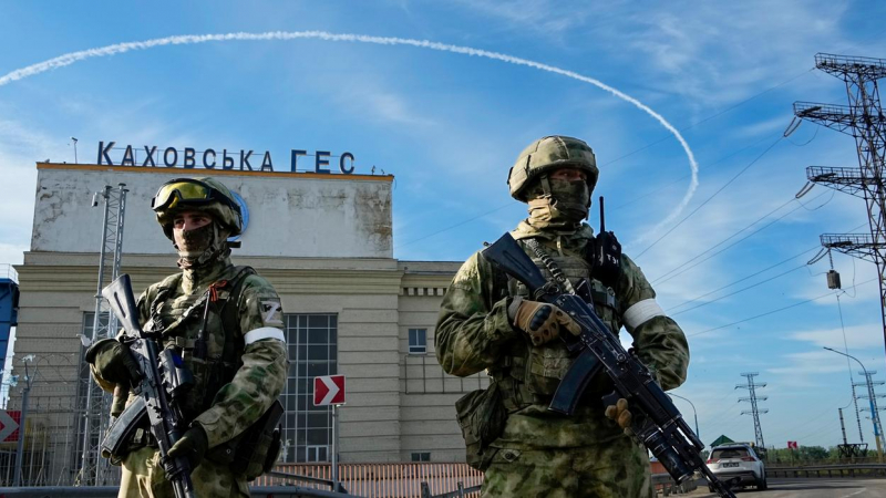 ISW: Русия ще удари Каховската ВЕЦ, за да прикрие отстъплението си от Херсон