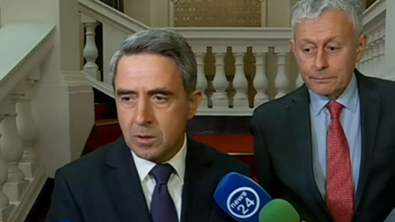Плевнелиев и Паси оптимисти за кабинет, но "Демократична България" ги отряза ВИДЕО