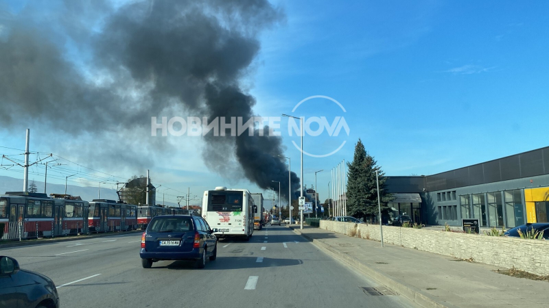 Извънредна ситуация на „Ботевградско шосе” в София ВИДЕО