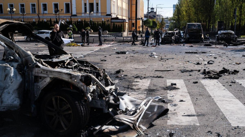 Масирани ракетни удари по Киев и над 20 големи градове след атаката на ВСУ в Севастопол ВИДЕО