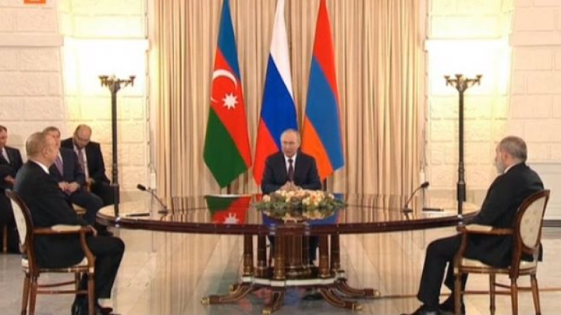 Армения и Азербайджан обещаха пред Путин да не се бият повече 