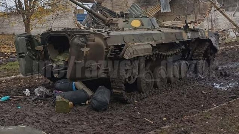 Рronews.gr: Гръцки военни с гняв и сълзи гледат как вече горят в Украйна БМП-1, дарени от Атина на Киев  