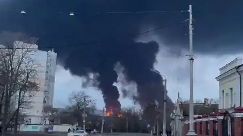 Експлозия разтърси Одеса 