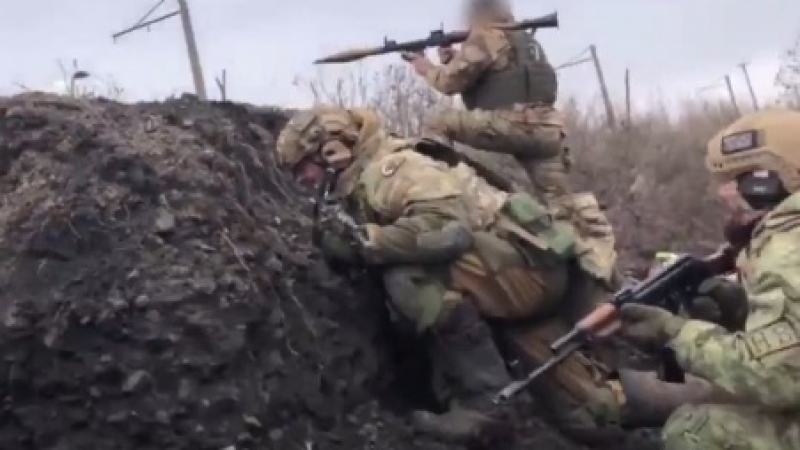 ВИДЕО от войната: Показаха как действа батальон "Пятнашка" край Авдеевка