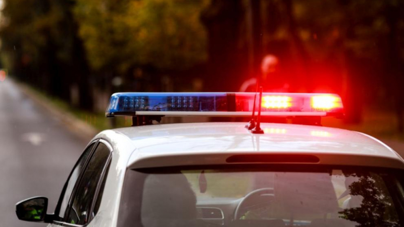 Шофьор без книжка удари челно полицейска кола във Великотърновско