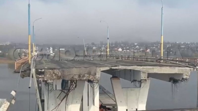 Ройтерс: Срути се още един ключов мост в Украйна! ВИДЕО