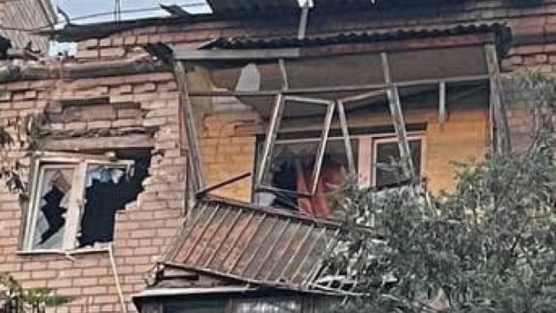 Американска ракета събори половината от жилищна сграда в Краматорск ВИДЕО
