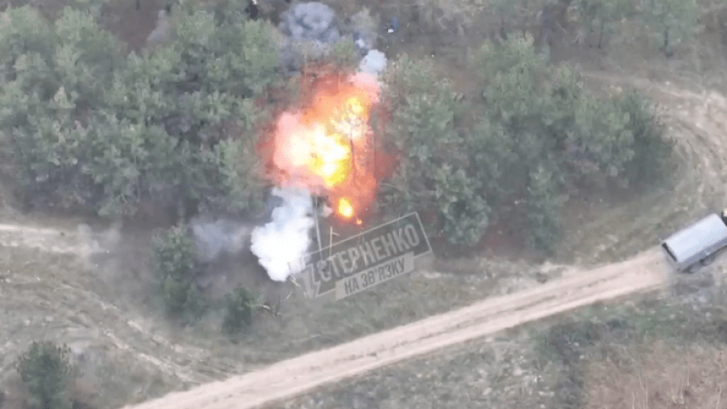 ВИДЕО от войната: Високоточен снаряд "Екскалибур" продъни "Мста-Б" 