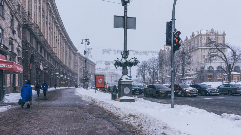 Киев трепери от ужас - снегът идва, ток няма 