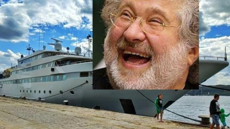 Легендарна яхта на украинския олигарх Коломойски напусна Варна