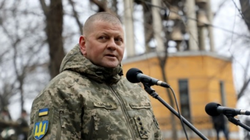ВИДЕО от войната: Залужни показа епични кадри с украински бойци